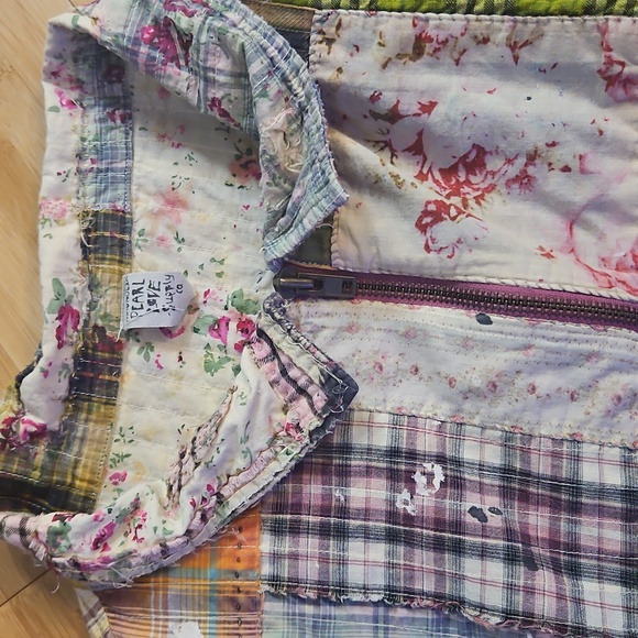 Magnolia Pearl Curated collection Patchwork Reverisble Jacket - Picture 3 of 12